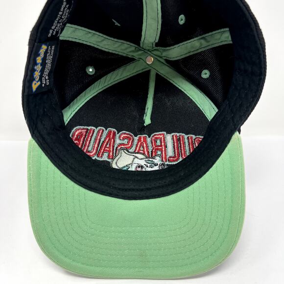 Pokemon Bulbasaur Hat Men's Black Green Outdoor Snapback Summer Baseball Cap - Picture 5 of 10